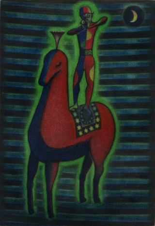 Product Image - Pierrot and Horse<BR> Original title: Uma To Piero<BR>Year: 2005