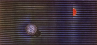 Product Image - 赤い半月と紫陽花<BR>年作: 1986<BR>
